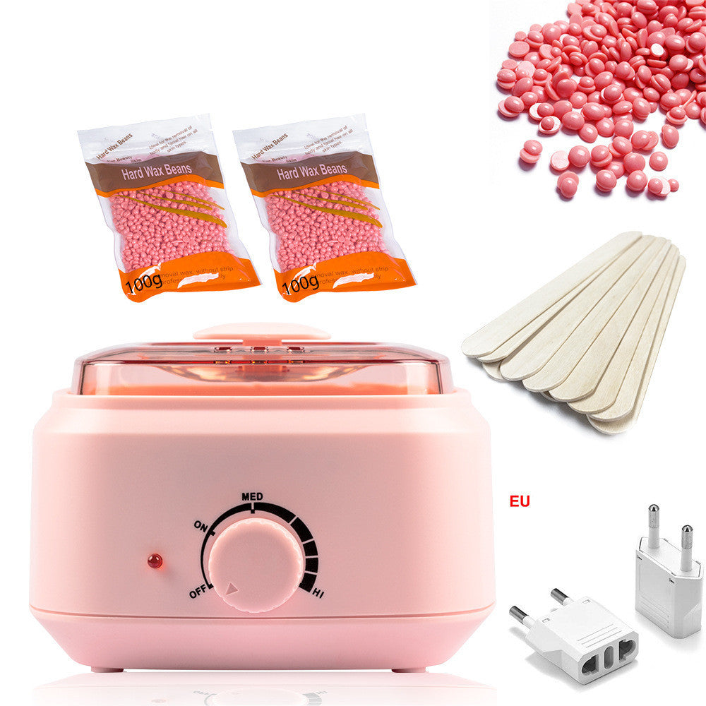 Hair Removal Wax Machine Hot Wax - ABS Electric Plucking System with Wax Beans