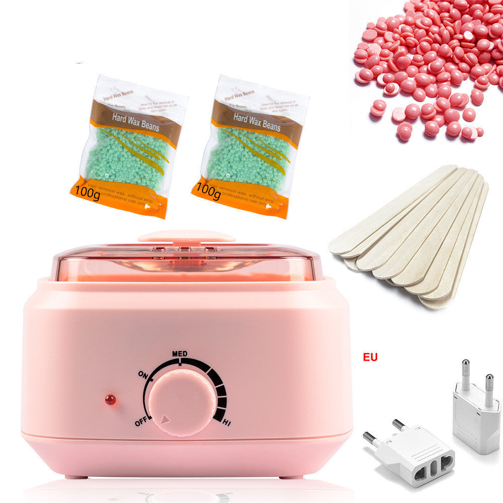 Hair Removal Wax Machine Hot Wax - ABS Electric Plucking System with Wax Beans