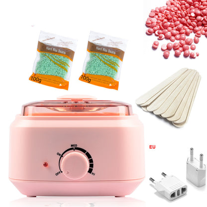 Hair Removal Wax Machine Hot Wax - ABS Electric Plucking System with Wax Beans