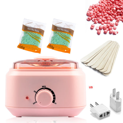 Hair Removal Wax Machine Hot Wax - ABS Electric Plucking System with Wax Beans