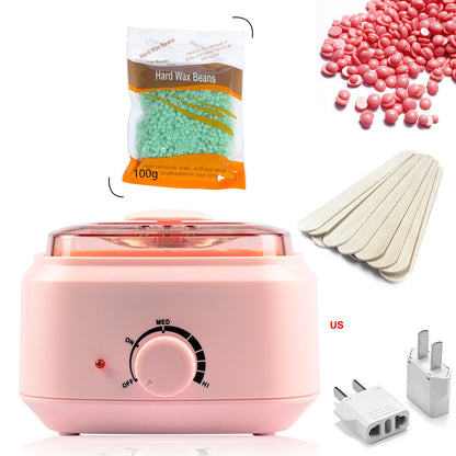 Hair Removal Wax Machine Hot Wax - ABS Electric Plucking System with Wax Beans