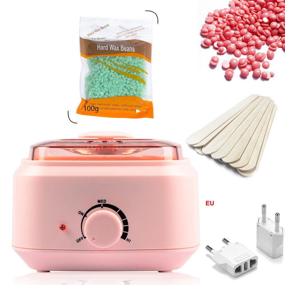 Hair Removal Wax Machine Hot Wax - ABS Electric Plucking System with Wax Beans