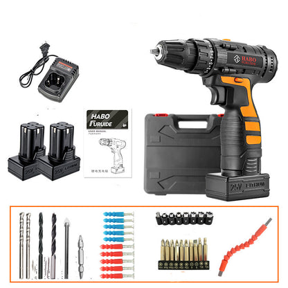 Perceuse électrique au Lithium 12V, tournevis électrique domestique multifonctionnel Rechargeable