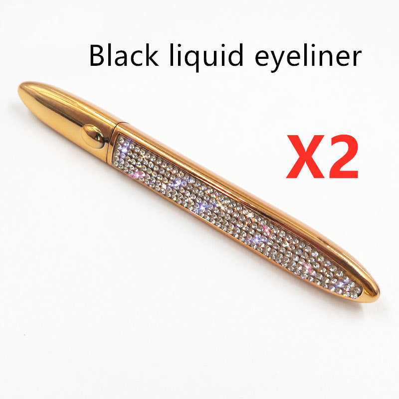 Diamant-stoppad magisk limfri Eyeliner 