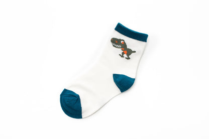 Chaussettes garçon grandes, moyennes et petites chaussettes enfants dinosaure