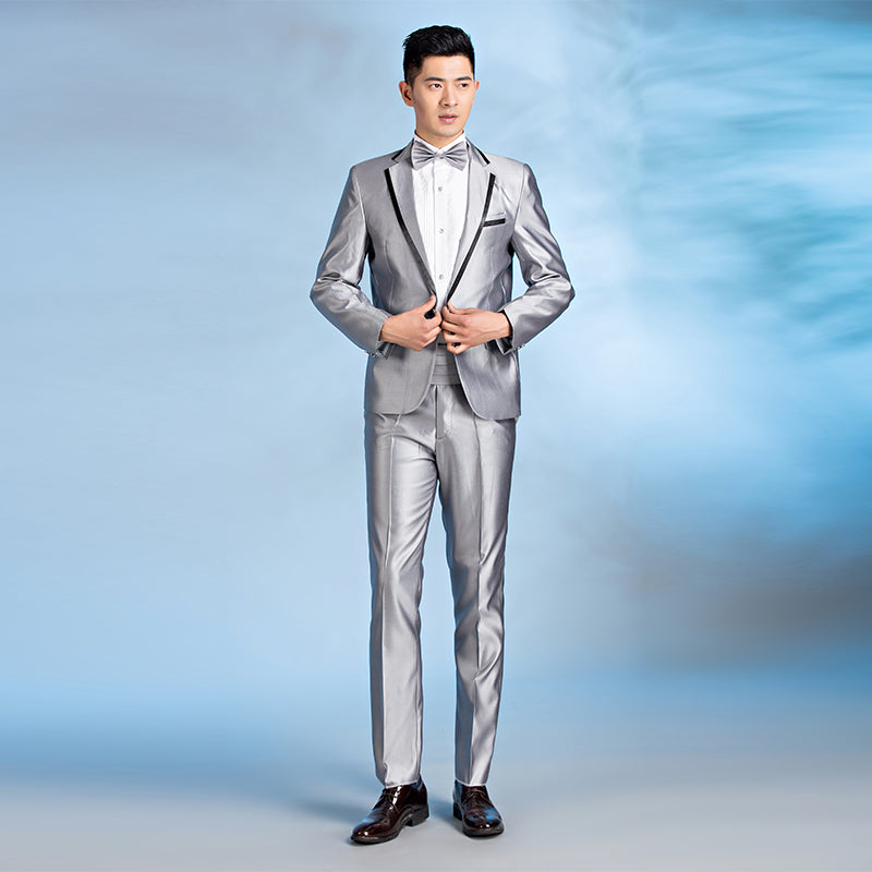 Costume Homme Costume Marié Mariage Meilleur Homme Robe Slim Fit