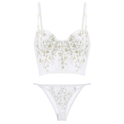 French Lace Bra Underwear Women With Big Breasts