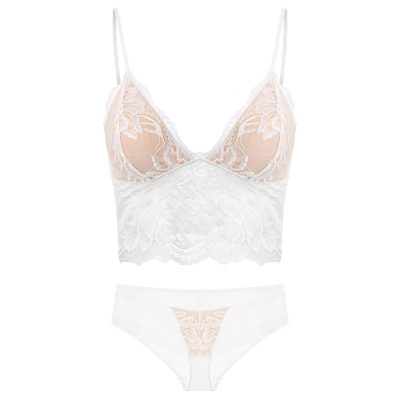 French Lace Bra Underwear Women With Big Breasts