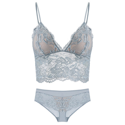 French Lace Bra Underwear Women With Big Breasts