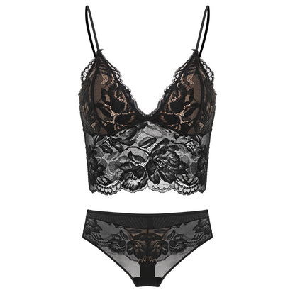 French Lace Bra Underwear Women With Big Breasts