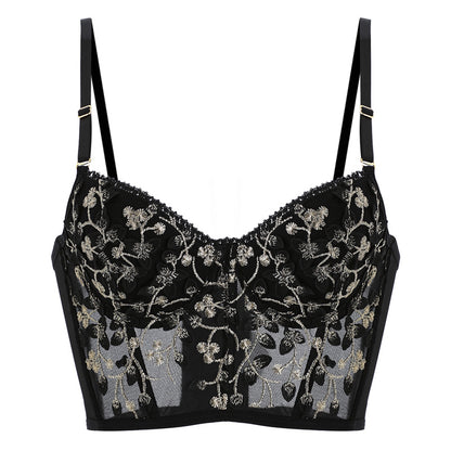 French Lace Bra Underwear Women With Big Breasts