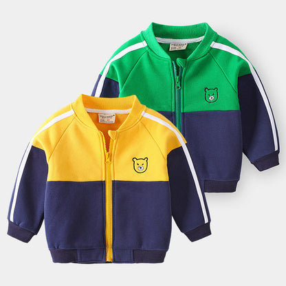 Uniforme de baseball, veste mignonne pour garçon, enfant garçon