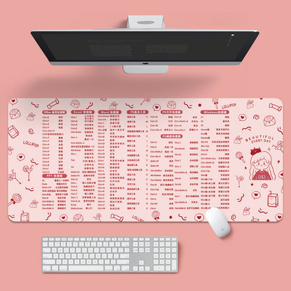 Office Female Computer Keyboard Cushion