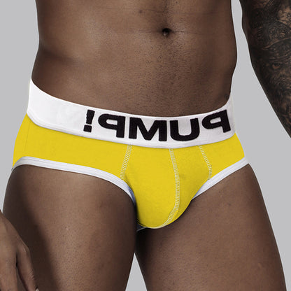 Sous-vêtements sexy gays en coton respirant pour hommes, slips Jockstrap