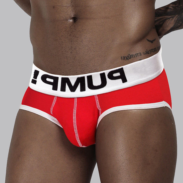 Sous-vêtements sexy gays en coton respirant pour hommes, slips Jockstrap