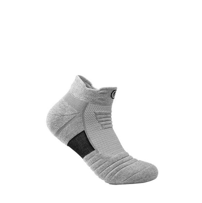 Elite Socks mäns strumpor Sport Socks Låg Cut Short Tube Basket Socker tjock handduk nedre båtstrumpor Sweat-absorberande löprör