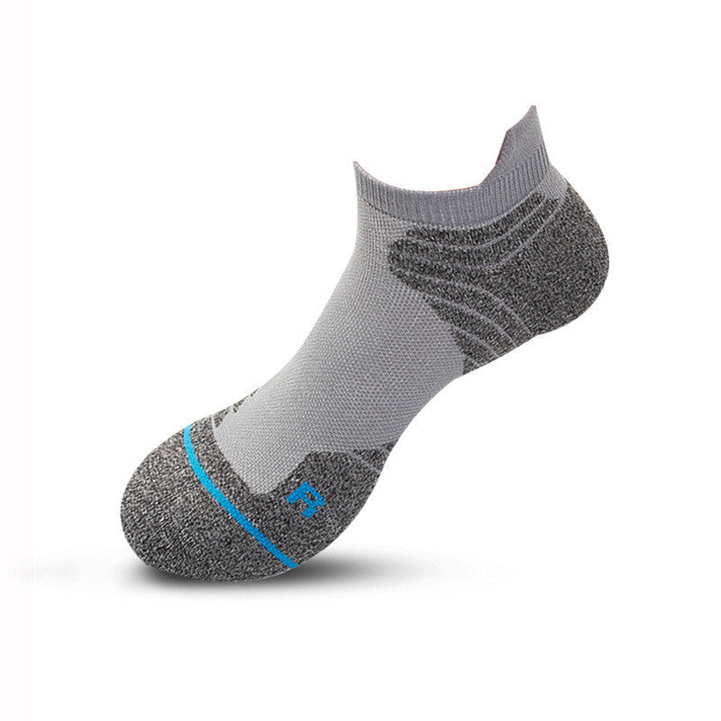 Elite Chaussettes hommes strumpor Sport Chaussettes Låg Cut Short Tube Basket Socker tjock handduk nedre båtstrumpor Sweat-absorberande löprör