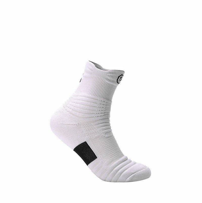 Elite Socks mäns strumpor Sport Socks Låg Cut Short Tube Basket Socker tjock handduk nedre båtstrumpor Sweat-absorberande löprör