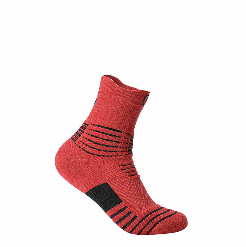 Elite Chaussettes hommes strumpor Sport Chaussettes Låg Cut Short Tube Basket Socker tjock handduk nedre båtstrumpor Sweat-absorberande löprör