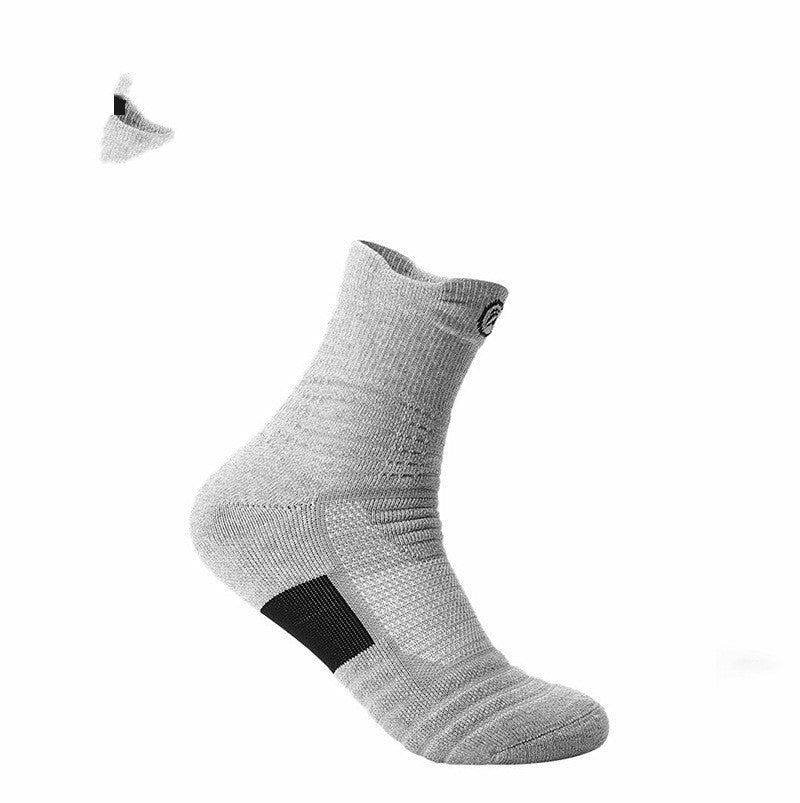 Elite Socks mäns strumpor Sport Socks Låg Cut Short Tube Basket Socker tjock handduk nedre båtstrumpor Sweat-absorberande löprör