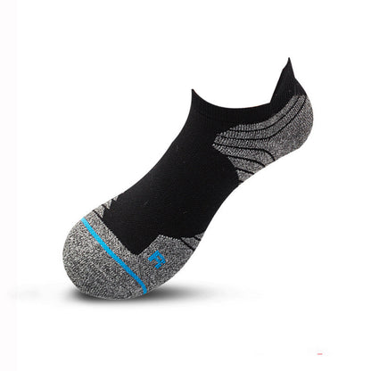 Elite Socks mäns strumpor Sport Socks Låg Cut Short Tube Basket Socker tjock handduk nedre båtstrumpor Sweat-absorberande löprör