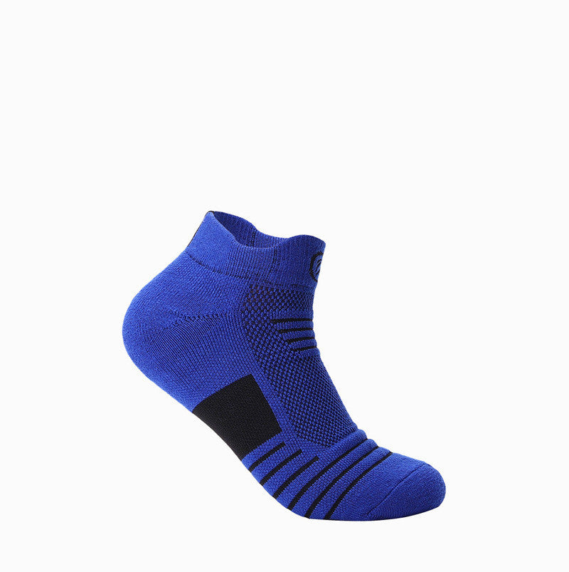 Elite Socks mäns strumpor Sport Socks Låg Cut Short Tube Basket Socker tjock handduk nedre båtstrumpor Sweat-absorberande löprör