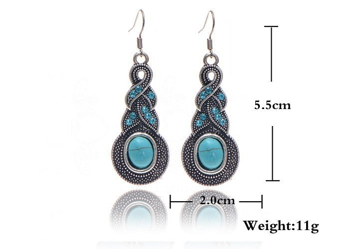 Turquoise Necklace Earrings - Elegant and Stylish