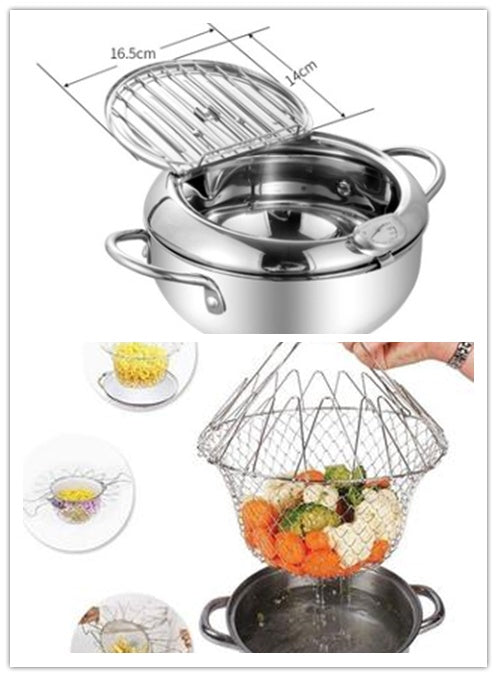 Japanese-style tempura fryer for household use