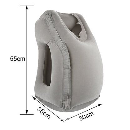 Inflatable Cushion Travel Pillow The Most Diverse & Innovative Pillow for Traveling Airplane Pillows Neck Chin Head Support