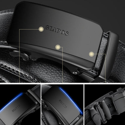 Men's Automatic Buckle Real Belt - Authentic Quality