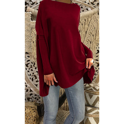 Women's Fluffy Tie Top T-shirt