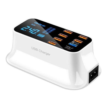 Quick Charge 3.0 Vanlig Smart USB-laddarstation