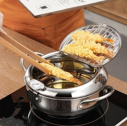 Japanese-style tempura fryer for household use