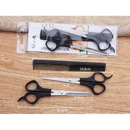 Three-piece pet hairdressing tool for children