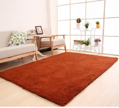 Tapis de salon zone solide tapis moelleux doux décor à la maison blanc en peluche tapis chambre tapis cuisine tapis de sol blanc tapis Tapete