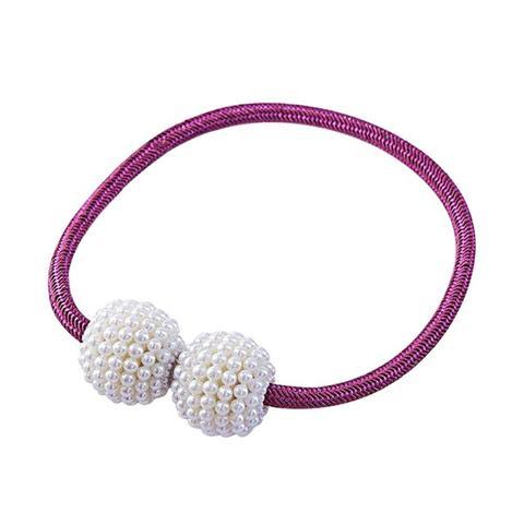 Magnetisk Gardin Tiebacks Pearl Beads