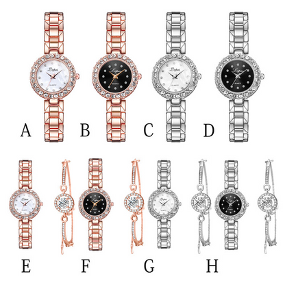 Montres-ensemble Bracelet horloge Bracelet montre-Bracelet Quartz femmes mode dames marque de luxe