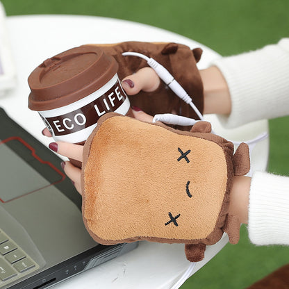 Cute Toast USB Hand Warmers