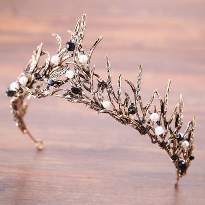 Crystal crown headband