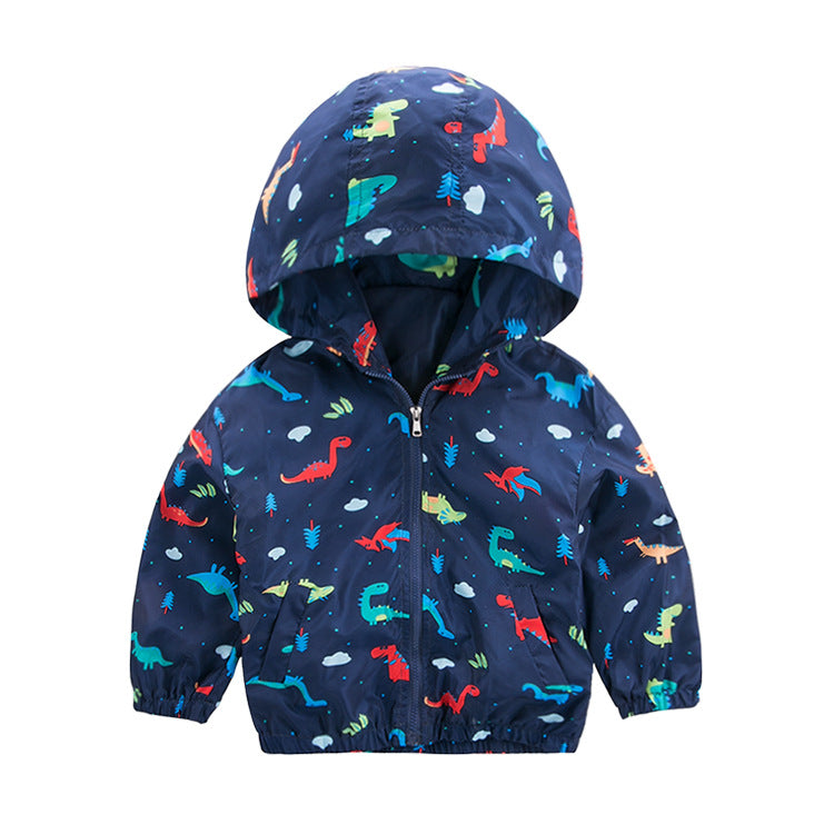 Veste dinosaure dessin animé pour enfants