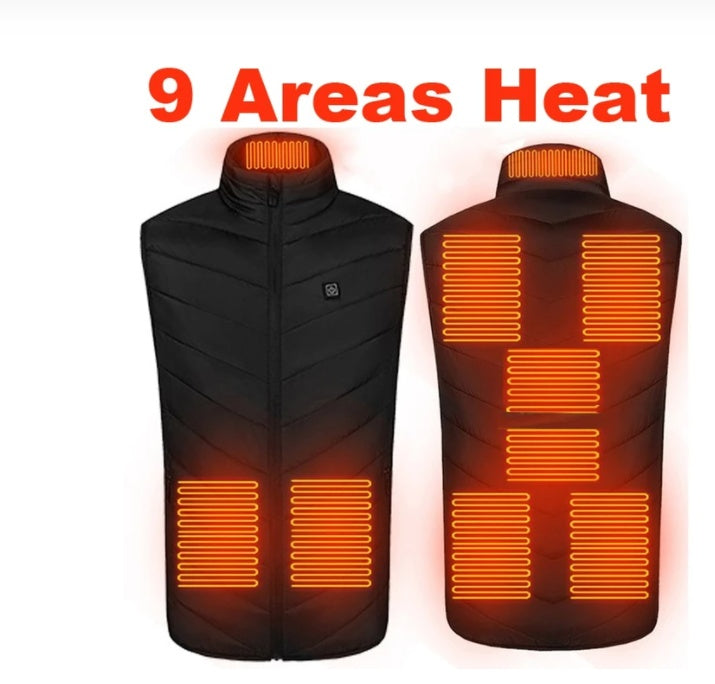 Heated cotton vest