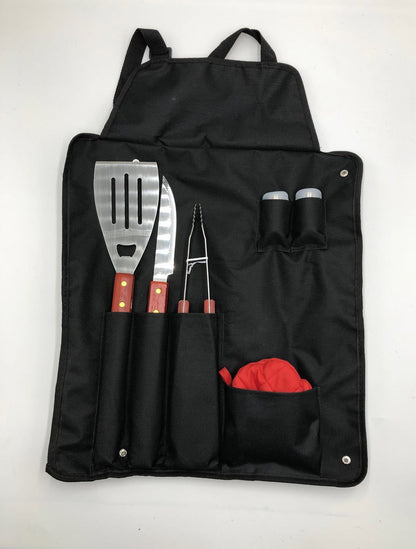 Grillverktyg Set BBQ - Rostfritt Stål Utomhus Picknick Grill Tillbehör
