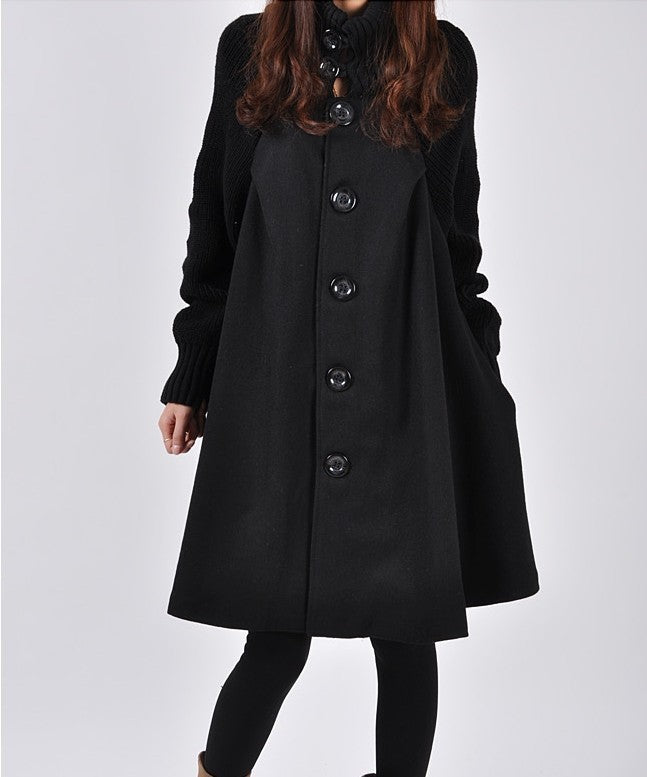 Fashion Mid-length Trench Coat For Women