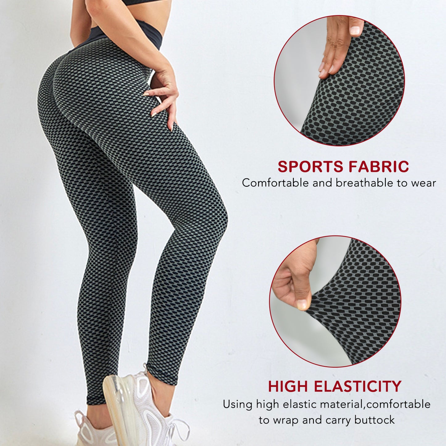 TIK Tok Leggings Kvinnor Buttlyft collants d'entraînement Plus pantalons de sport haut de gamme Yoga byxor Liten Amazon pour