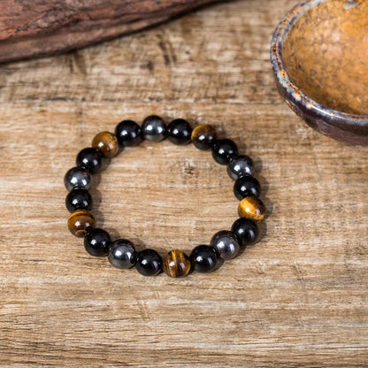 Tiger eye bracelet natural stone bracelet