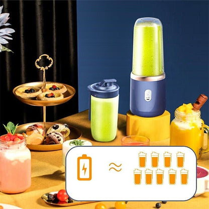 Electric Juice Maker Portable Blender Smoothie Mini Juicer Fruktmaskin 400ml