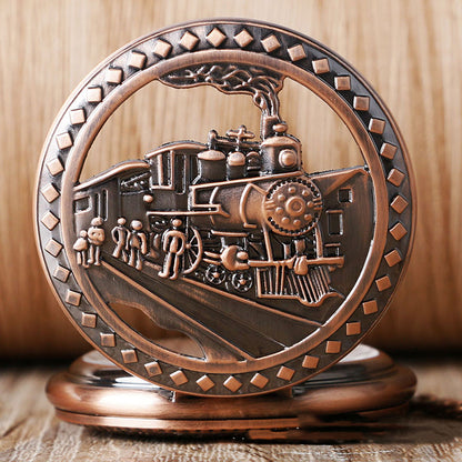 Personalized Flip Manual Manipulator Pocket Watch