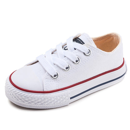 New canvas shoes children sneakers