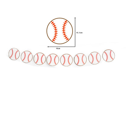 Bannière à tirer pour anniversaire de fête à thème de baseball