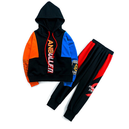 Boys' Spring Suit - Korean Style Long-Sleeved Sports Two-Piece Set